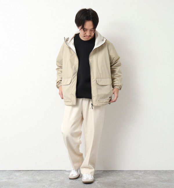 NOLLEY'S goodman「【TAION/タイオン】別注クジラ刺繍 リバーシブルダブルジップパーカー 25SS」|パーカー|