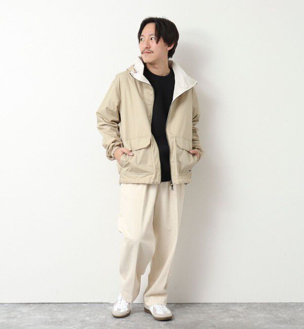 NOLLEY'S goodman「【TAION/タイオン】別注クジラ刺繍 リバーシブルダブルジップパーカー 25SS」|パーカー|