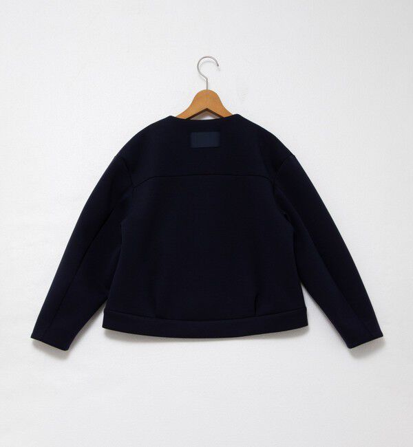 NOLLEY'S「ウォッシャブルエアボールクルーネックブルゾン」|ブルゾン・スタジャン|