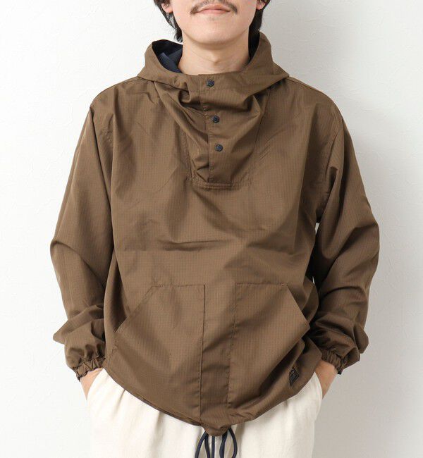 NOLLEY'S goodman「【TAION/タイオン】ノンダウン ミリタリー リバーシブル アノラックパーカー 25SS」|ブルゾン・スタジャン|