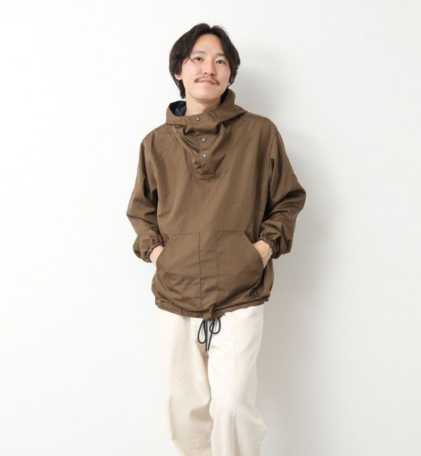 NOLLEY'S goodman「【TAION/タイオン】ノンダウン ミリタリー リバーシブル アノラックパーカー 25SS」|ブルゾン・スタジャン|