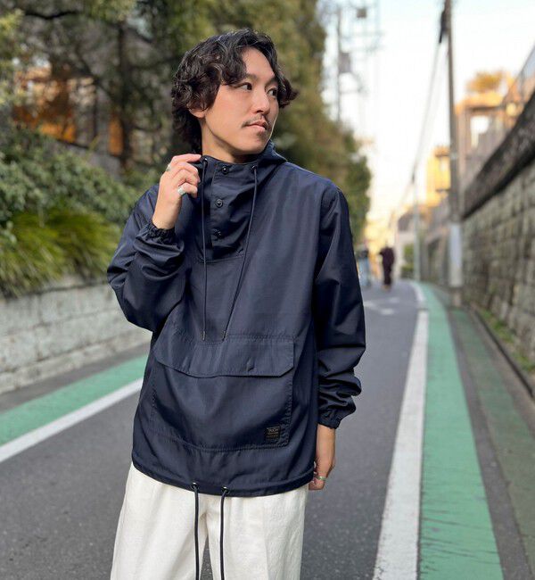 NOLLEY'S goodman「【TAION/タイオン】ノンダウン ミリタリー リバーシブル アノラックパーカー 25SS」|ブルゾン・スタジャン|