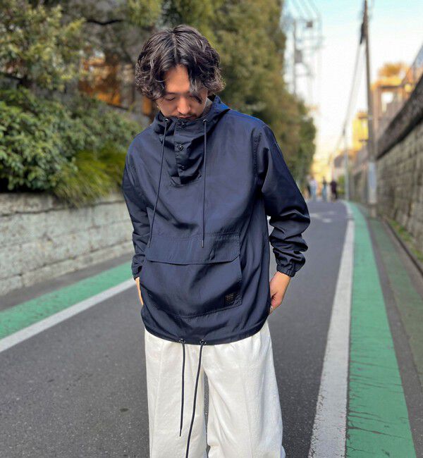 NOLLEY'S goodman「【TAION/タイオン】ノンダウン ミリタリー リバーシブル アノラックパーカー 25SS」|ブルゾン・スタジャン|