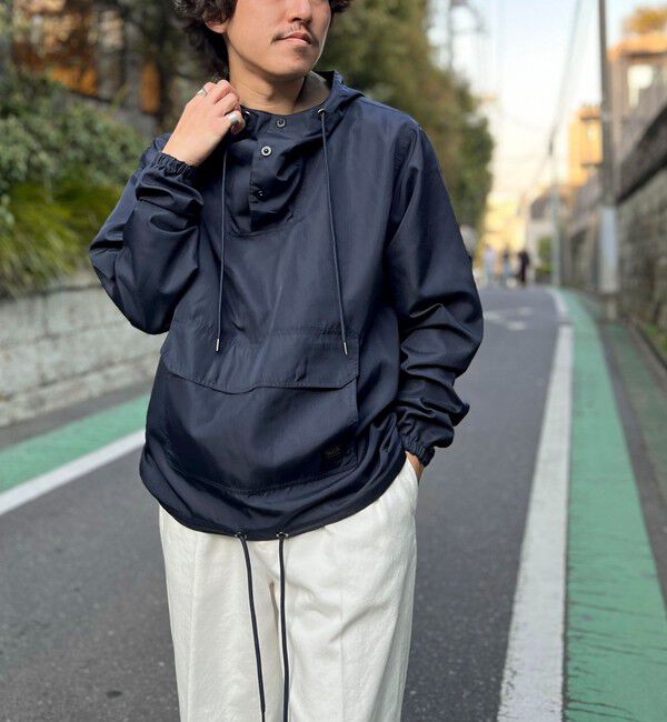 NOLLEY'S goodman「【TAION/タイオン】ノンダウン ミリタリー リバーシブル アノラックパーカー 25SS」|ブルゾン・スタジャン|