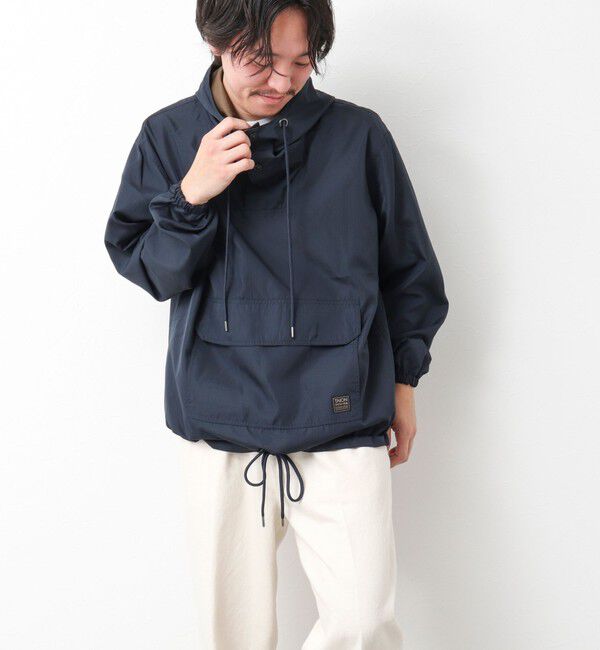 NOLLEY'S goodman「【TAION/タイオン】ノンダウン ミリタリー リバーシブル アノラックパーカー 25SS」|ブルゾン・スタジャン|