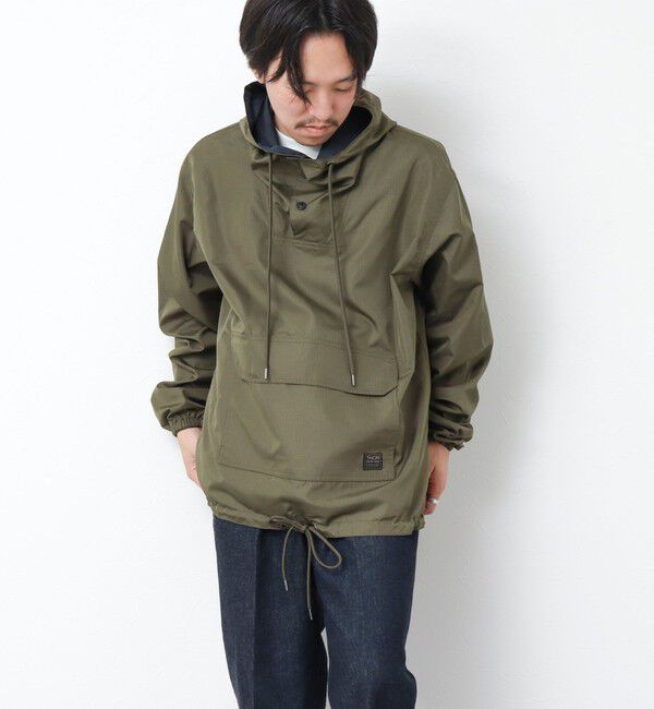 NOLLEY'S goodman「【TAION/タイオン】ノンダウン ミリタリー リバーシブル アノラックパーカー 25SS」|ブルゾン・スタジャン|