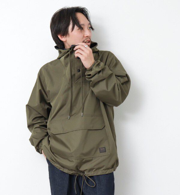 NOLLEY'S goodman「【TAION/タイオン】ノンダウン ミリタリー リバーシブル アノラックパーカー 25SS」|ブルゾン・スタジャン|