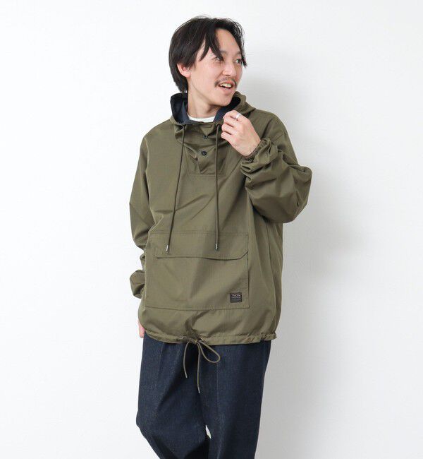 NOLLEY'S goodman「【TAION/タイオン】ノンダウン ミリタリー リバーシブル アノラックパーカー 25SS」|ブルゾン・スタジャン|