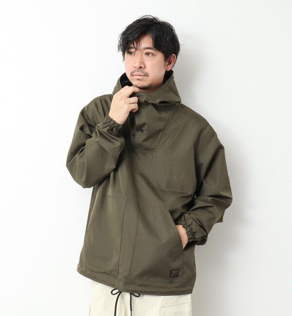 NOLLEY'S goodman「【TAION/タイオン】ノンダウン ミリタリー リバーシブル アノラックパーカー 25SS」|ブルゾン・スタジャン|