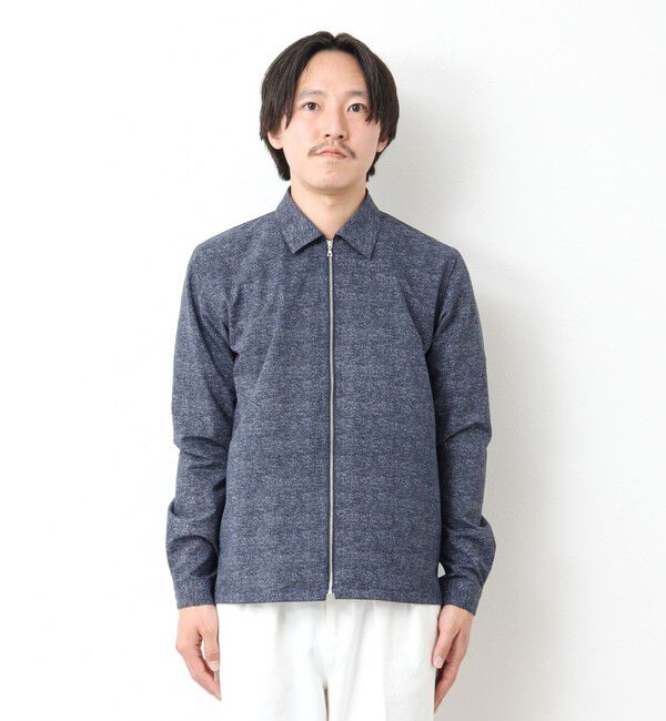 NOLLEY'S goodman「【COOL DOTS/クールドッツ】《吸水速乾》ジップシャツブルゾン 25SS」|ブルゾン・スタジャン|