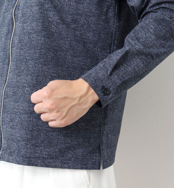 NOLLEY'S goodman「【COOL DOTS/クールドッツ】《吸水速乾》ジップシャツブルゾン 25SS」|ブルゾン・スタジャン|