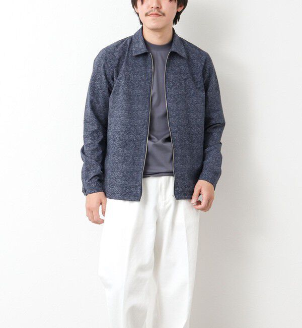 NOLLEY'S goodman「【COOL DOTS/クールドッツ】《吸水速乾》ジップシャツブルゾン 25SS」|ブルゾン・スタジャン|