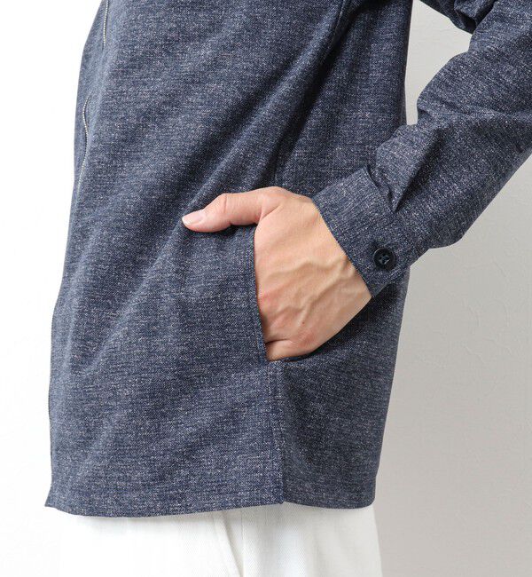 NOLLEY'S goodman「【COOL DOTS/クールドッツ】《吸水速乾》ジップシャツブルゾン 25SS」|ブルゾン・スタジャン|