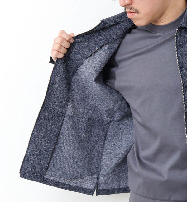 NOLLEY'S goodman「【COOL DOTS/クールドッツ】《吸水速乾》ジップシャツブルゾン 25SS」|ブルゾン・スタジャン|