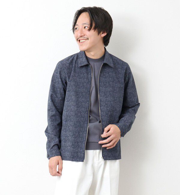 NOLLEY'S goodman「【COOL DOTS/クールドッツ】《吸水速乾》ジップシャツブルゾン 25SS」|ブルゾン・スタジャン|