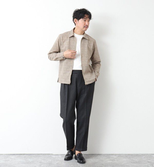 NOLLEY'S goodman「【COOL DOTS/クールドッツ】《吸水速乾》ジップシャツブルゾン 25SS」|ブルゾン・スタジャン|