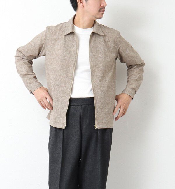 NOLLEY'S goodman「【COOL DOTS/クールドッツ】《吸水速乾》ジップシャツブルゾン 25SS」|ブルゾン・スタジャン|