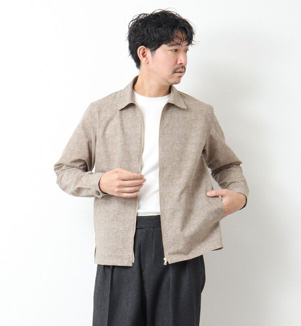 NOLLEY'S goodman「【COOL DOTS/クールドッツ】《吸水速乾》ジップシャツブルゾン 25SS」|ブルゾン・スタジャン|