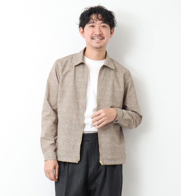 NOLLEY'S goodman「【COOL DOTS/クールドッツ】《吸水速乾》ジップシャツブルゾン 25SS」|ブルゾン・スタジャン|