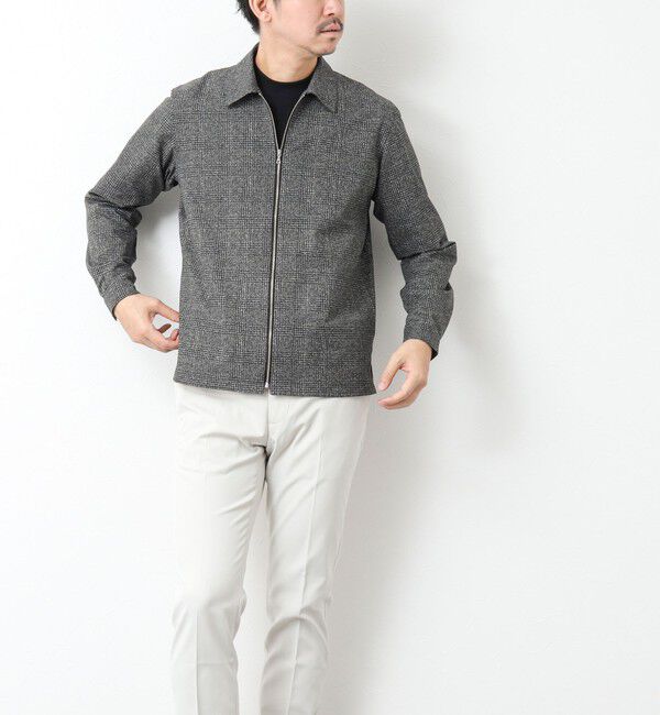 NOLLEY'S goodman「【COOL DOTS/クールドッツ】《吸水速乾》ジップシャツブルゾン 25SS」|ブルゾン・スタジャン|
