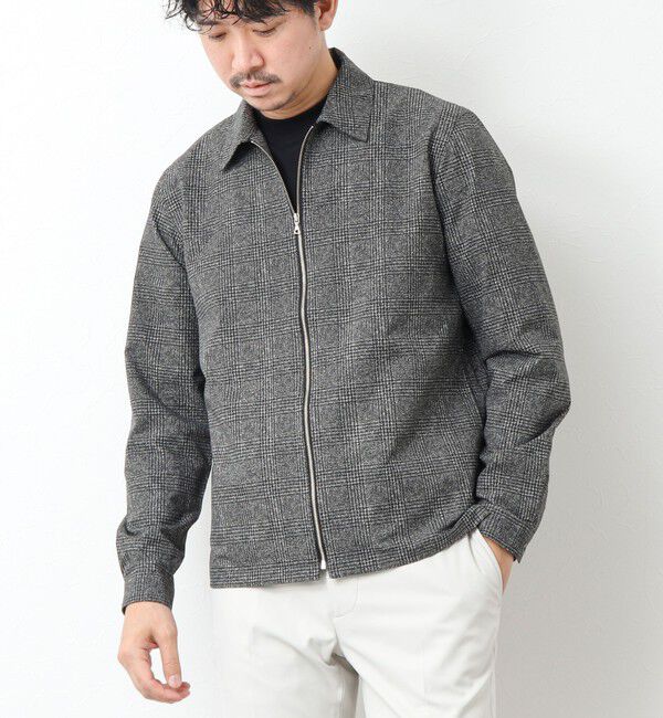 NOLLEY'S goodman「【COOL DOTS/クールドッツ】《吸水速乾》ジップシャツブルゾン 25SS」|ブルゾン・スタジャン|