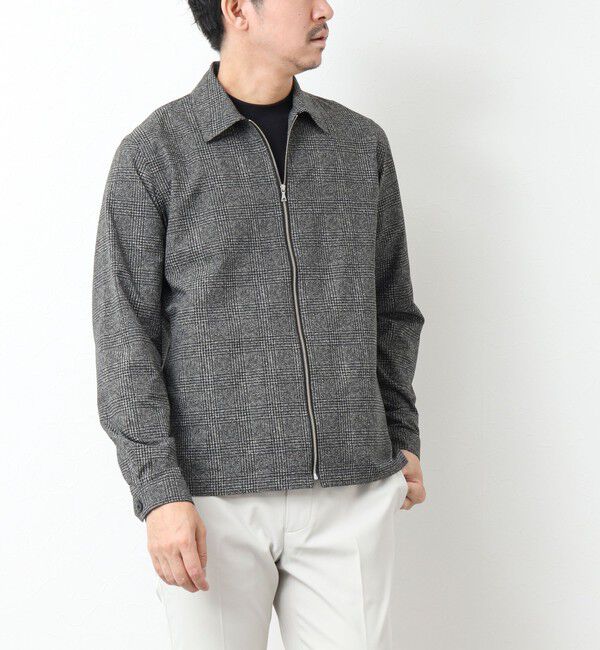 NOLLEY'S goodman「【COOL DOTS/クールドッツ】《吸水速乾》ジップシャツブルゾン 25SS」|ブルゾン・スタジャン|