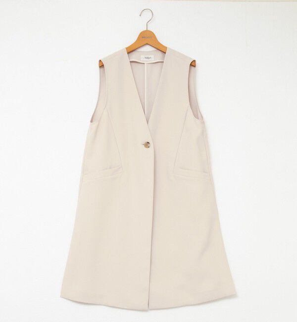 NOLLEY'S「◇【WEB限定】ウォッシャブルドライタスランスリットジレ」|ベスト・ジレ|