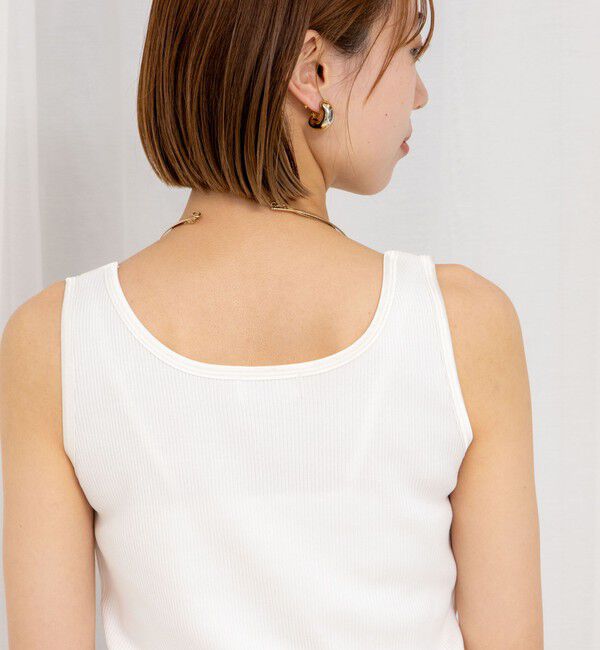 NOLLEY'S「テレコタンクトップ」|タンクトップ|