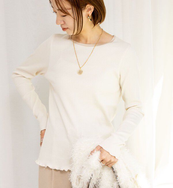 NOLLEY'S「テレコタンクトップ」|タンクトップ|