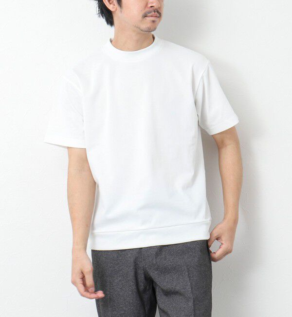 NOLLEY'S goodman「《ビジカジ対応》【Quattro Seven】《吸水速乾/UVカット》カノコドレスT 25SS」|Tシャツ・カットソー|