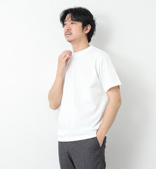 NOLLEY'S goodman「《ビジカジ対応》【Quattro Seven】《吸水速乾/UVカット》カノコドレスT 25SS」|Tシャツ・カットソー|