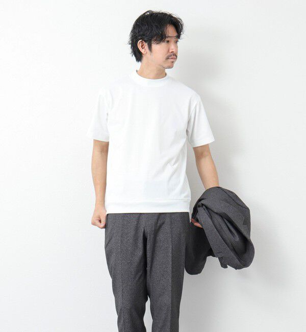 NOLLEY'S goodman「《ビジカジ対応》【Quattro Seven】《吸水速乾/UVカット》カノコドレスT 25SS」|Tシャツ・カットソー|