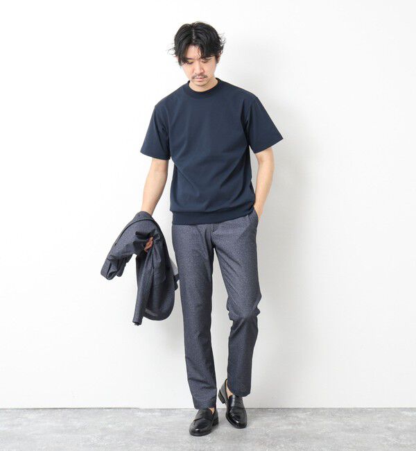 NOLLEY'S goodman「《ビジカジ対応》【Quattro Seven】《吸水速乾/UVカット》カノコドレスT 25SS」|Tシャツ・カットソー|