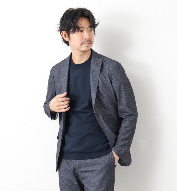 NOLLEY'S goodman「《ビジカジ対応》【Quattro Seven】《吸水速乾/UVカット》カノコドレスT 25SS」|Tシャツ・カットソー|