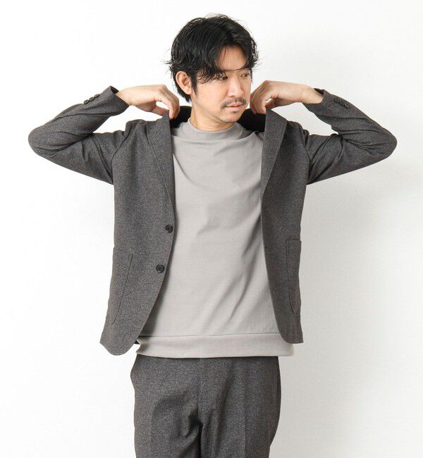 NOLLEY'S goodman「《ビジカジ対応》【Quattro Seven】《吸水速乾/UVカット》カノコドレスT 25SS」|Tシャツ・カットソー|