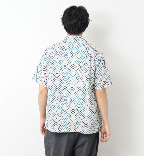 NOLLEY'S goodman「【DotAir/ドットエア】《吸水速乾》総柄シャツ 25SS」|シャツ・ブラウス|