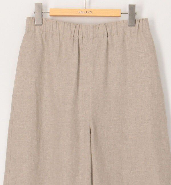 NOLLEY'S「【WEB STAFF恵☆別注カラーあり】《セットアップ対応》リネンセミワイドパンツ」|その他|
