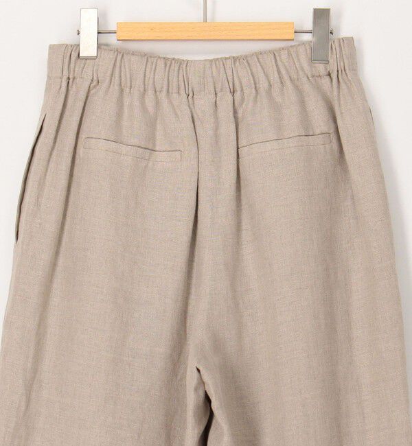NOLLEY'S「【WEB STAFF恵☆別注カラーあり】《セットアップ対応》リネンセミワイドパンツ」|その他|