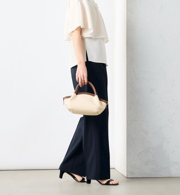 NOLLEY'S「《セットアップ対応》ウォッシャブルドライトロピカルセミワイド美脚パンツ」|その他|