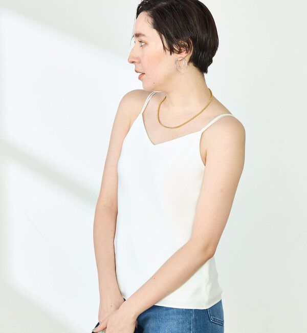 NOLLEY'S「オトナサテン2WAYキャミソール」|キャミソール|