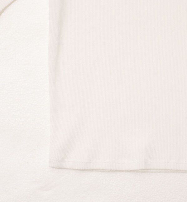 NOLLEY'S「《手洗い可能》五分袖スクエアテレコプルオーバーカットソー」|Tシャツ・カットソー|