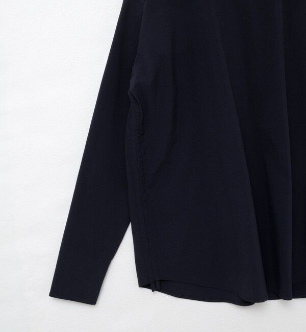 NOLLEY'S「《高機能/セットアップ対応》ウォッシャブルラッシュガードボートネックシャツ」|シャツ・ブラウス|