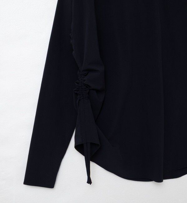 NOLLEY'S「《高機能/セットアップ対応》ウォッシャブルラッシュガードボートネックシャツ」|シャツ・ブラウス|