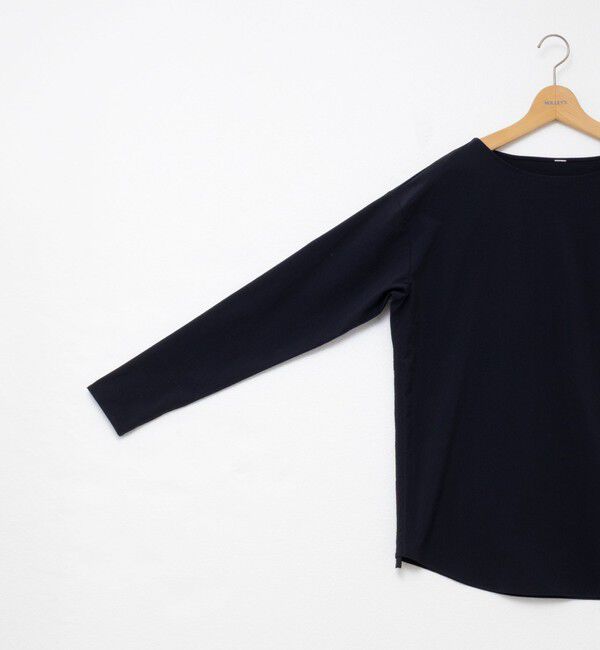 NOLLEY'S「《高機能/セットアップ対応》ウォッシャブルラッシュガードボートネックシャツ」|シャツ・ブラウス|