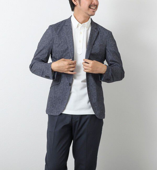 NOLLEY'S goodman「《ビジカジ対応》【ALBINI】吸水速乾クジラBD Polo ビズポロ 25SS」|ポロシャツ|