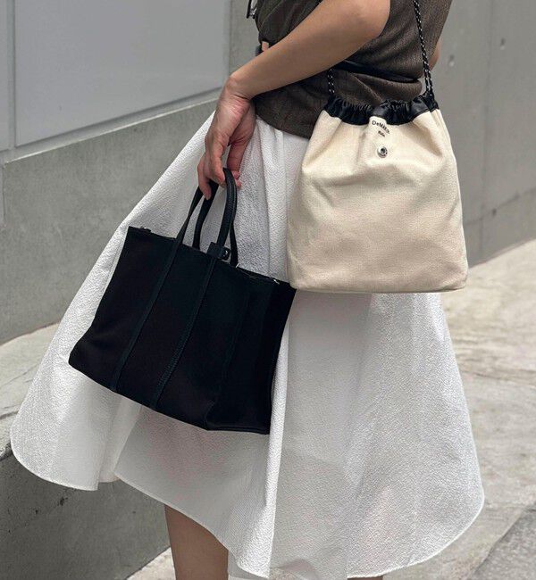 NOLLEY'S「【De MAKER/ディメーカー】 New vase medium bag-M」|トートバッグ|