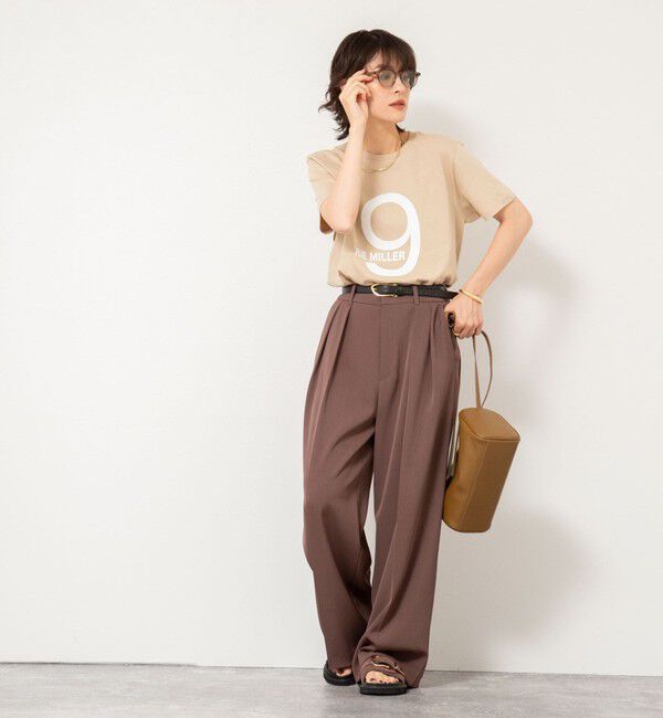 Rie Miller「RM9 プリントTシャツ」|Tシャツ・カットソー|