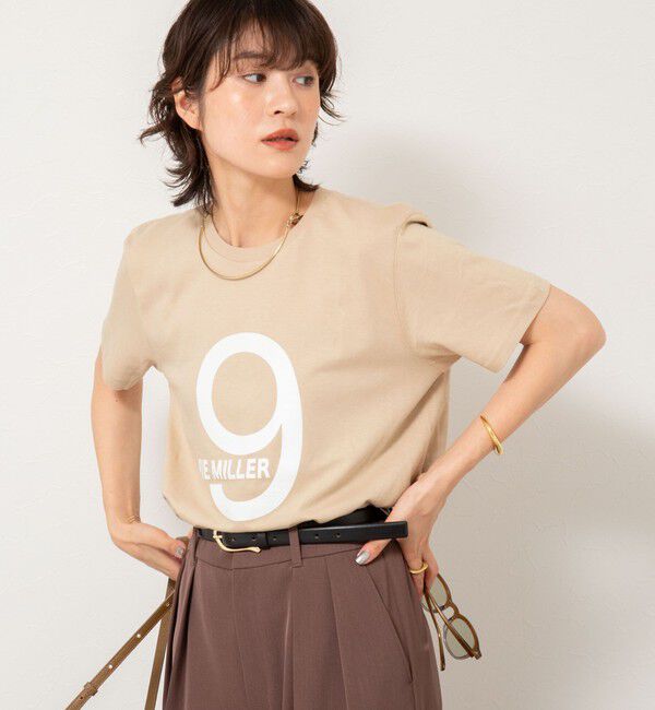 Rie Miller「RM9 プリントTシャツ」|Tシャツ・カットソー|