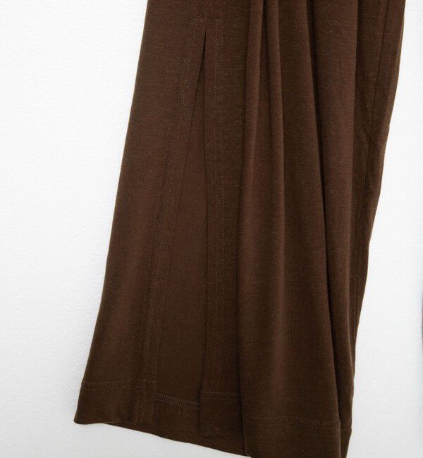 NOLLEY'S「【MAQWEL/マクウェル】ソフトタッチスラブスリットパンツ」|その他|