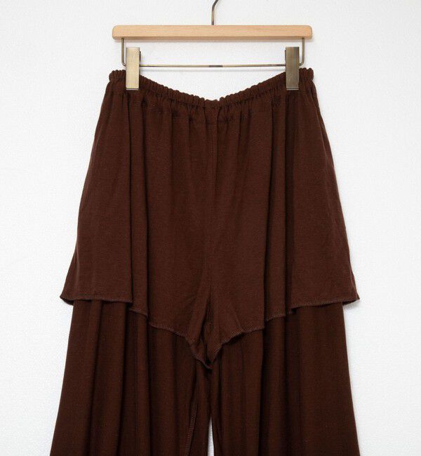 NOLLEY'S「【MAQWEL/マクウェル】ソフトタッチスラブスリットパンツ」|その他|